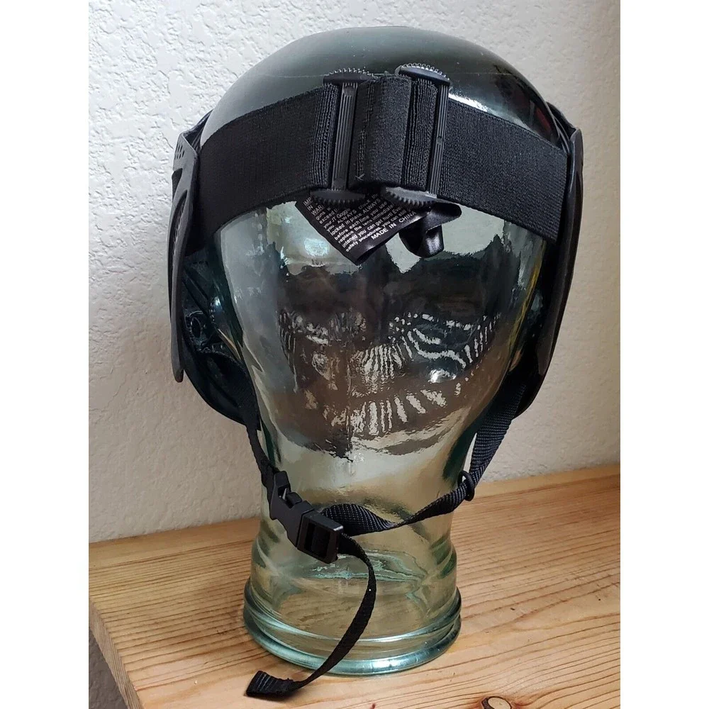 JT Paintball Face Mask Black Tactical Gear w/ Glasses Has Light Scratches‎